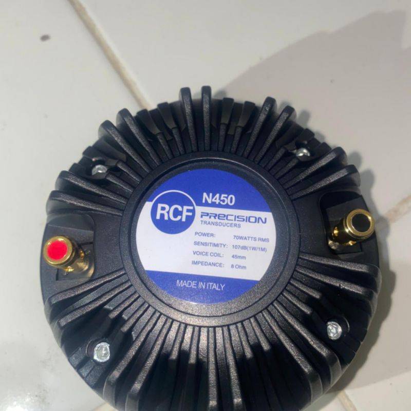 Tweeter RCF N450 / DRIVER TWEETER RCF N450 MODEL DRAT GRADE A