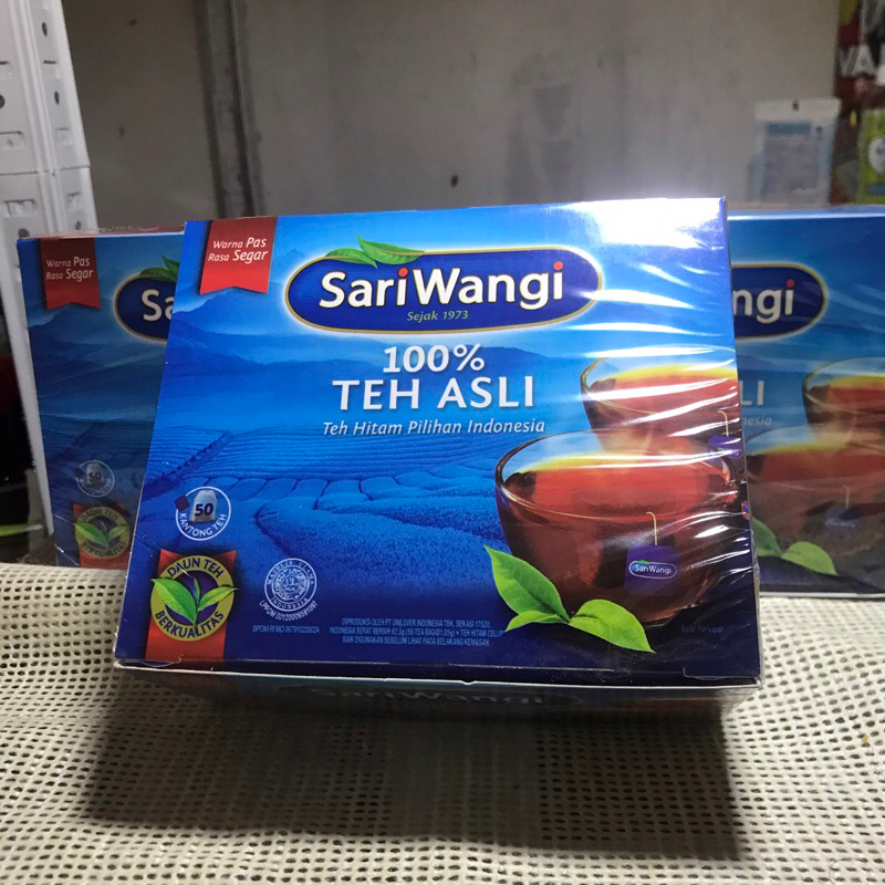 

Sariwangi Teh Hitam Asli 1.85g Isi 50