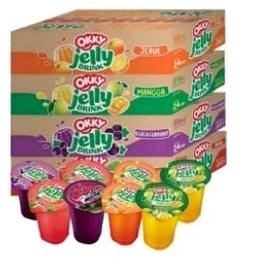 

Okky jelly drink gelas 145ml 1dus isi 24gelas