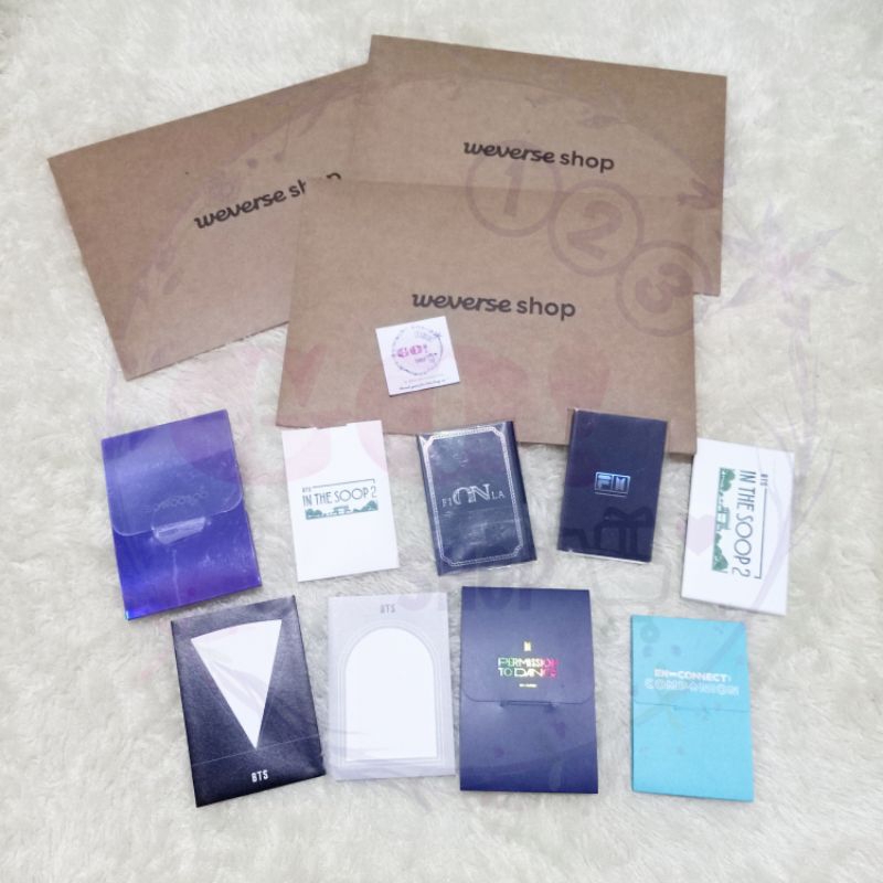 MPC Photocard Envelope Case BTS ENHYPEN
