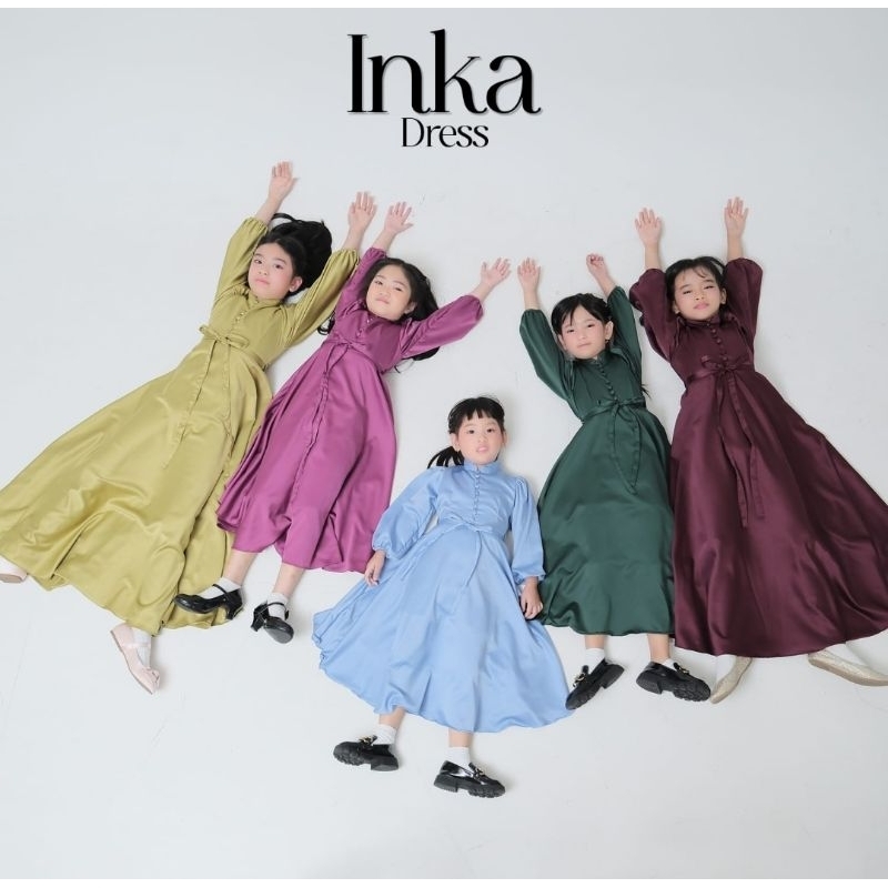 ( SPECIAL 10.10 ) INKA Kids Couple Rinka ( Versi anak Rinka Dress)