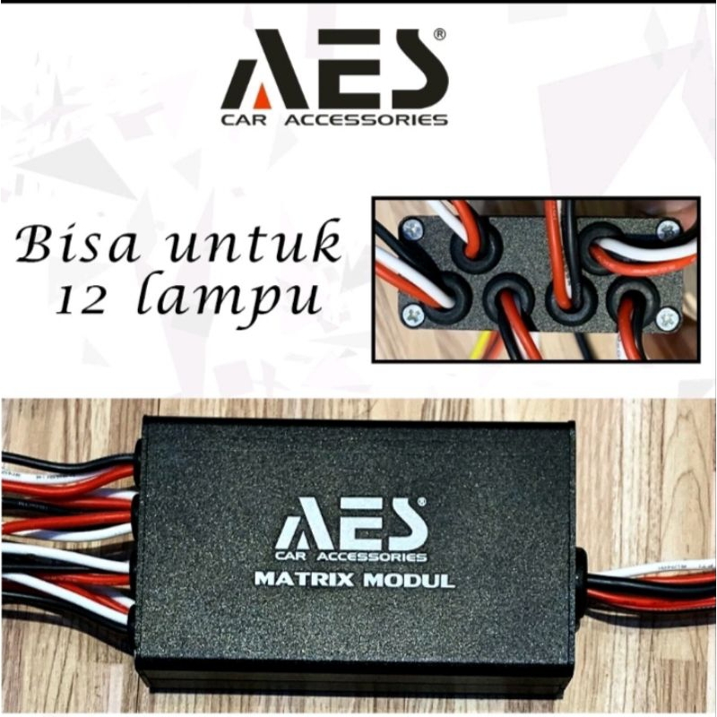 MODUL MATRIX BILED X1-M MEREK AES MASUK 12 LAMPU