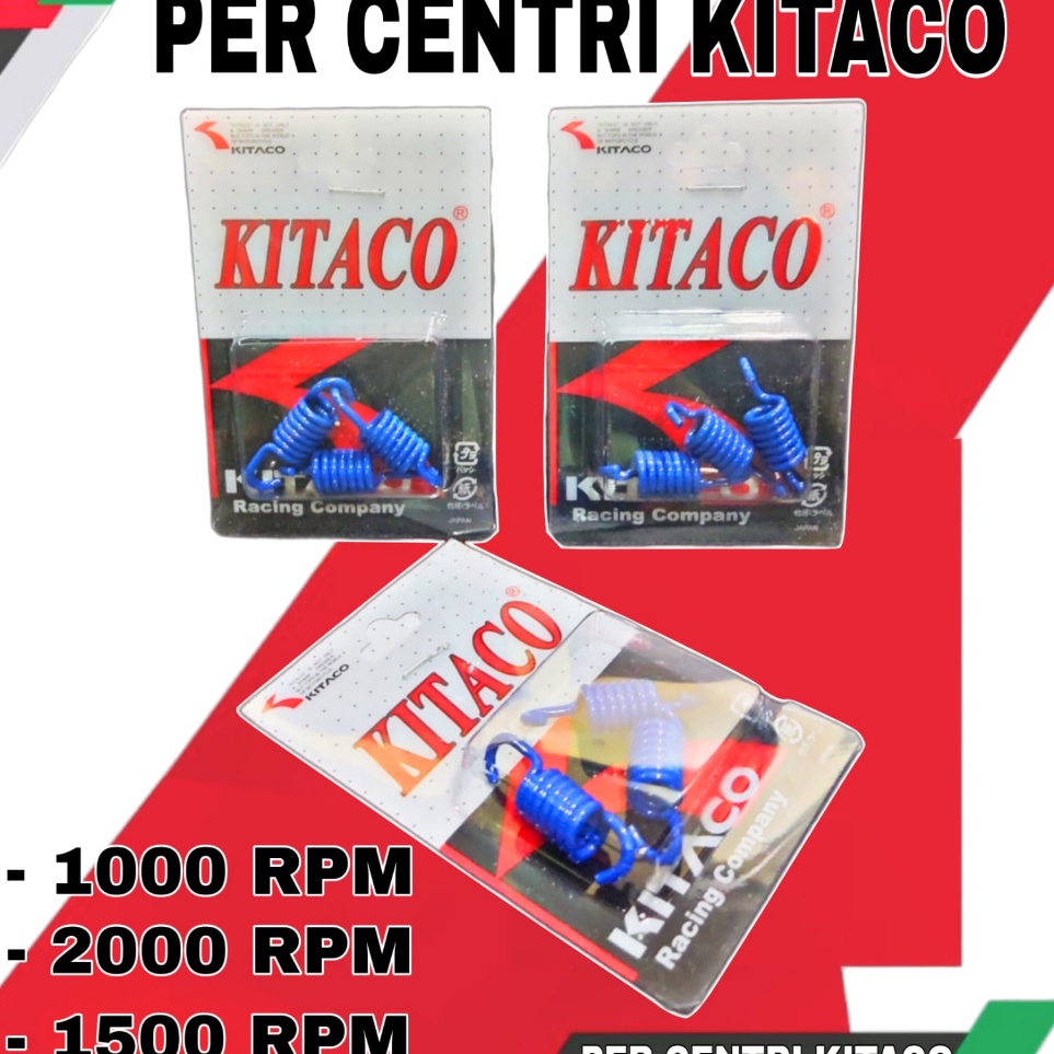 Zqz New Per Kampas Ganda Per Sentri KITACO Original 1152 Rpm  PER CENTRI  PER SENTRI BEAT VARIO NMAX
