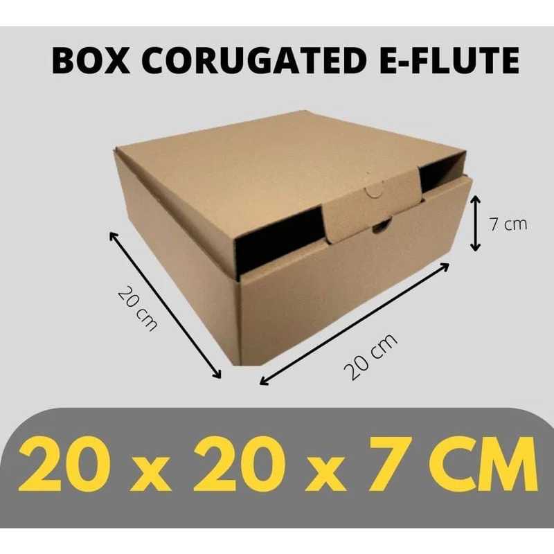

MBJM - KARDUS 20x20x7 BOX HAMPERS | BOX PIZZA | KARDUS PACKING PIZZA KARDUS KOSONG | KARDUS HAMPERS | KOTAK KADO DIE CUT E-FLUTE