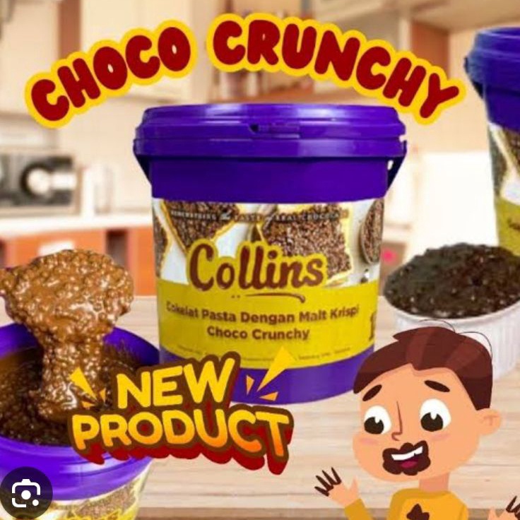 

Tertarik Jabodetabek 1kg Collins Choco Crunchy Coklat