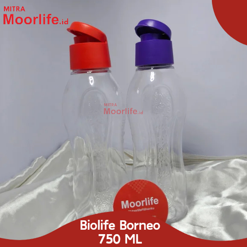 Moorlife Biolife Borneo 750 ML - Botol Minum Plastik