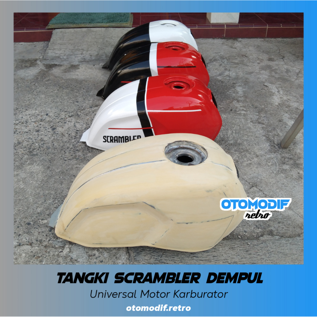 TANGKI BMW R9T DEMPUL HALUS SIAP CAT BMW SPESIAL MOTOR CUSTOM TENGKI BMW Dempul Japstyle Tangki Scra