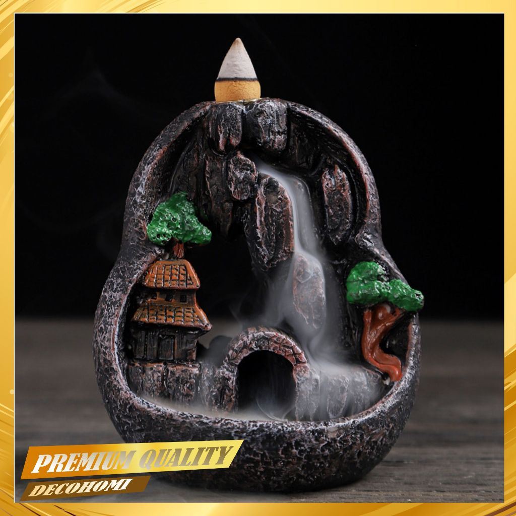 (free dupa) tempat hio dupa asap bawah, pembakaran dupa asap terjun. tempat dupa aestetik