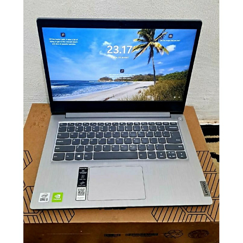 Laptop Gaming Lenovo IdeaPad 3 14IML05 Core i5 gen 10 Ram 20 SSD 512 dual VGA Nvidia Mx330 FHD Slim