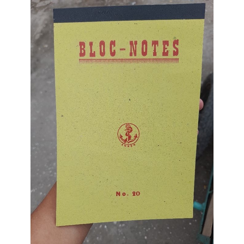 

Bloc Note sampul kasar, bergaris