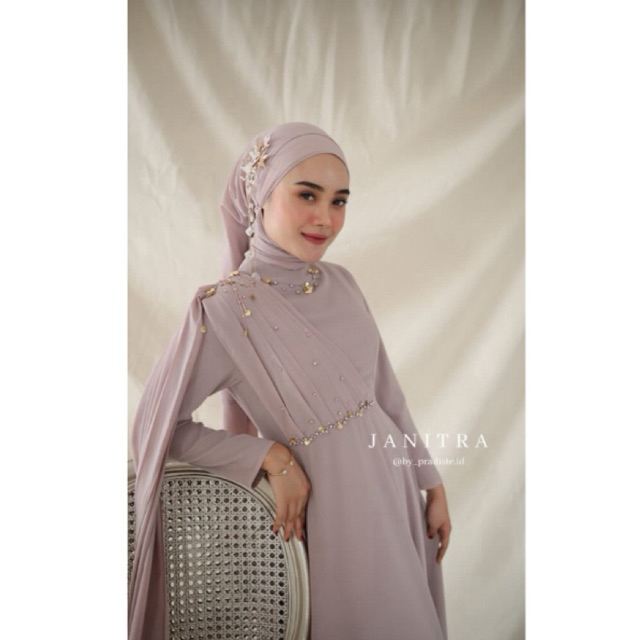 JANITRA DRESS (Preloved) by pradiste.id