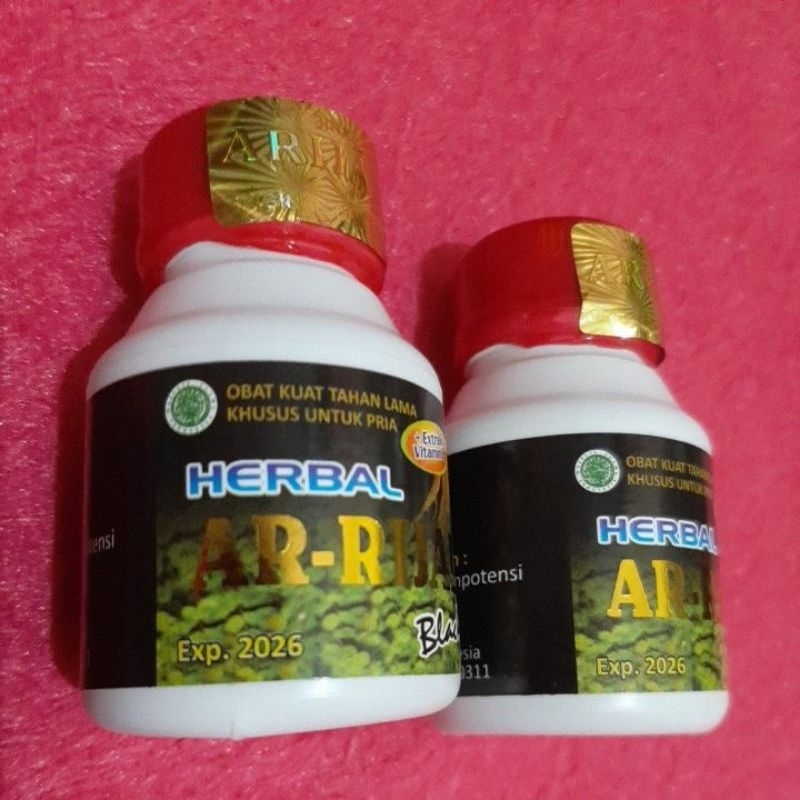 AR-RIJAL BLACK ORIGINAL kUAT Ereksi Pria Dewasa