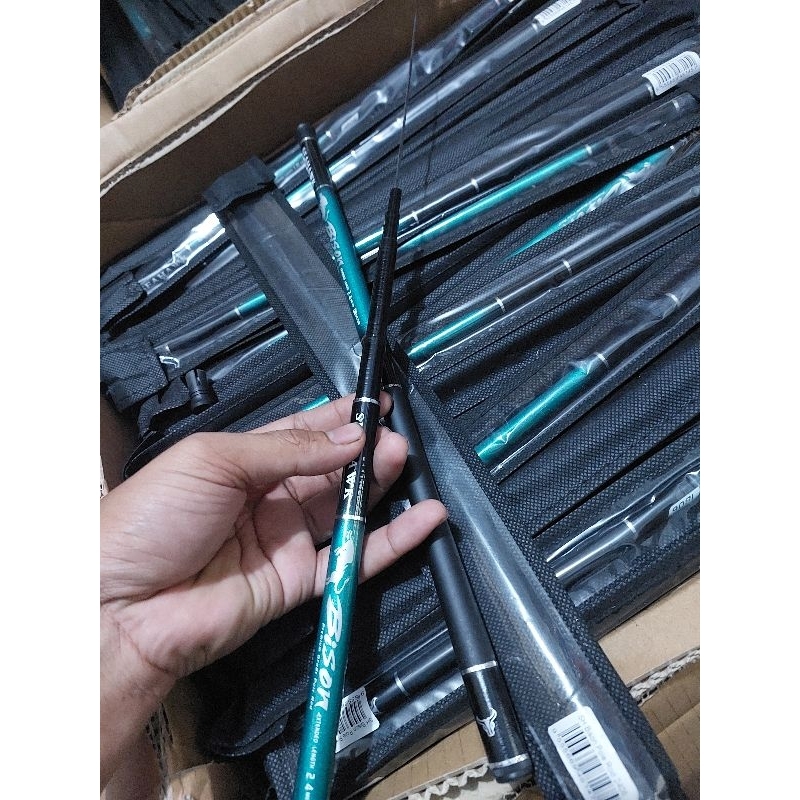 Tegek SEAHAWK BISON CARBON KAKU ROS PENDEK Murah