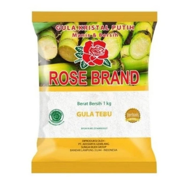 

Gula pasir (merk tergantung ketersediaan)