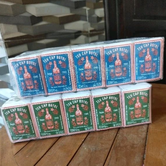 

TEH CAP BOTOL HIJAU | TEH CAP BOTOL BIRU JASMINE 1 SLOP
