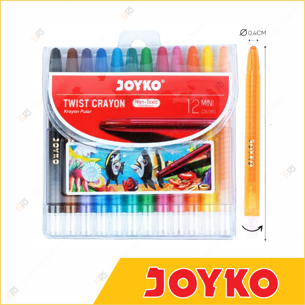 

Crayon Twist Joyko isi 12 Mini - SFO Semarang Official