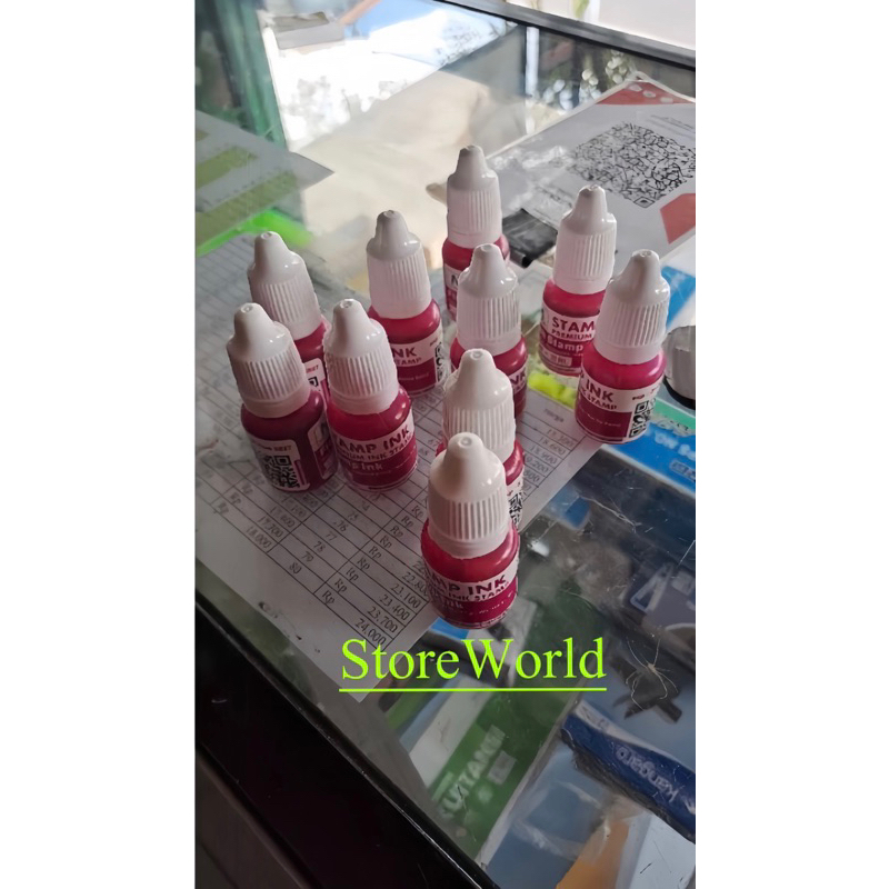 

TINTA UNTUK STAMPEL WARNA PINK 10/5 MIL