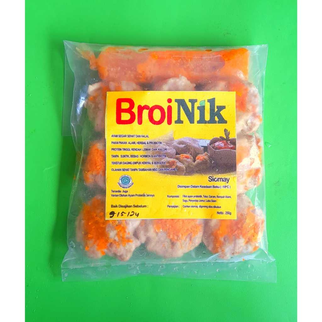 

Broinik Siomay Ayam Organik 250 gr