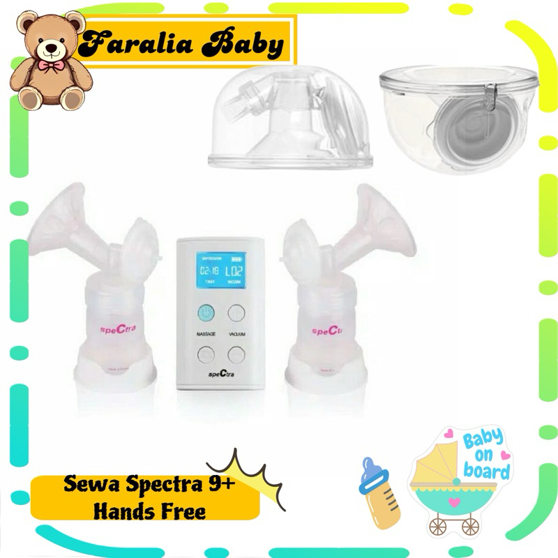Sewa Alat Pumping Spectra 9+ 9plus Perah ASI Hands Free