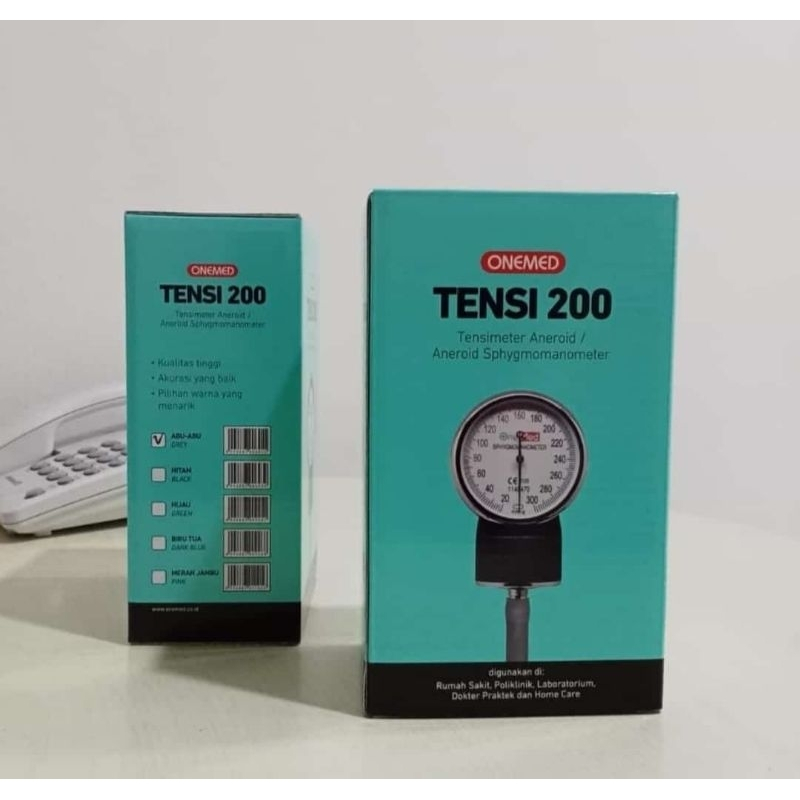 Tensimeter Onemed Alat Ukur Tekanan Darah Tensi Aneroid 200 OneMed