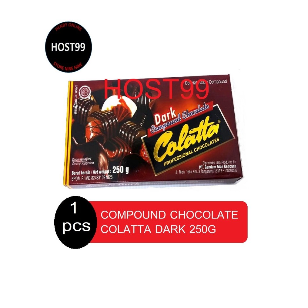 

COKLAT BATANG COMPOUND CHOCOLATE COLATTA 250GR