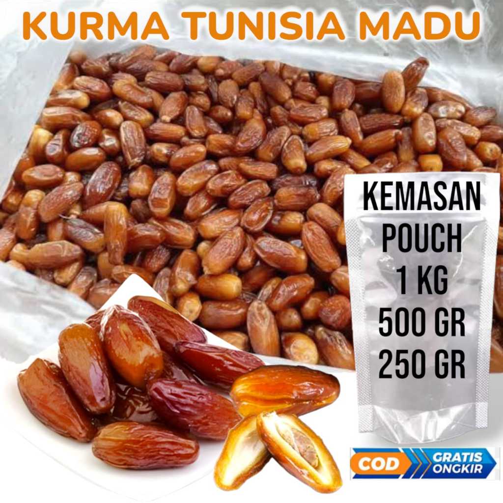 

kurma Tunisia Madu 300 gram brutoo