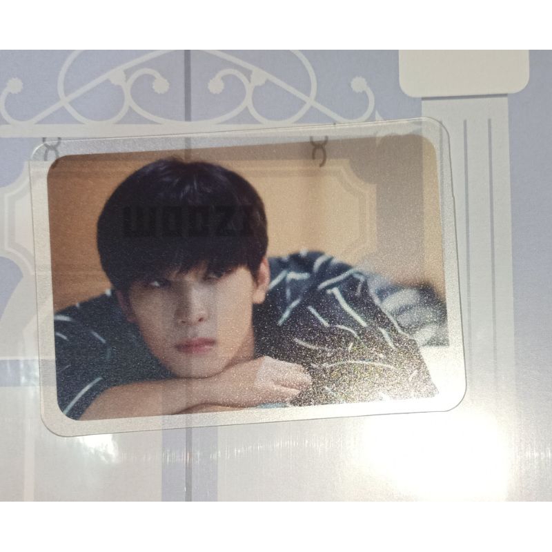PHOTOCARD WONWOO DICON TRANSPARENT