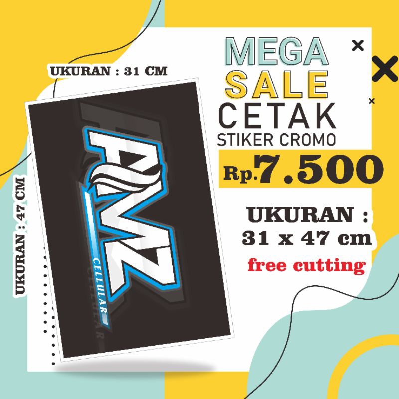 

PROMO CETAK STIKER CROMO