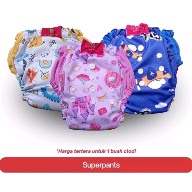 Clodi klodiz popok kain bayi superpant model celana aio berSNI