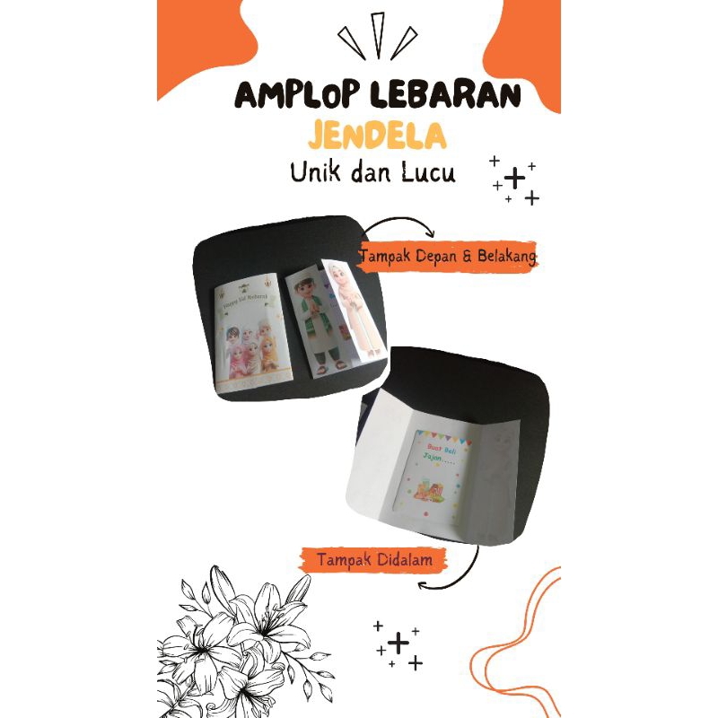 

Amplop Lebaran yang Unik dan Lucu bentuk Jendela