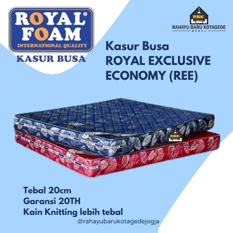 Kasur Busa Royal REE 140x200 Garansi 20 tahun kasur busa murah Jogja