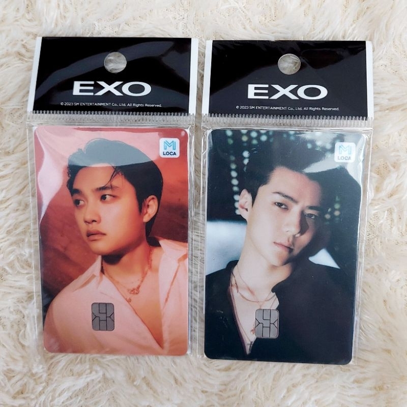 EXO EXIST LOCAMOBILITY CARD CASHBEE T-MONEY SEHUN D.O. PHOTOCARD PC KYUNGSOO