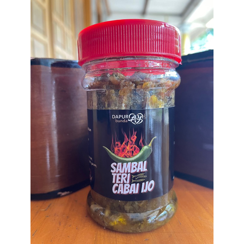 

sambal teri cabe ijo sambal ijo sambal teri