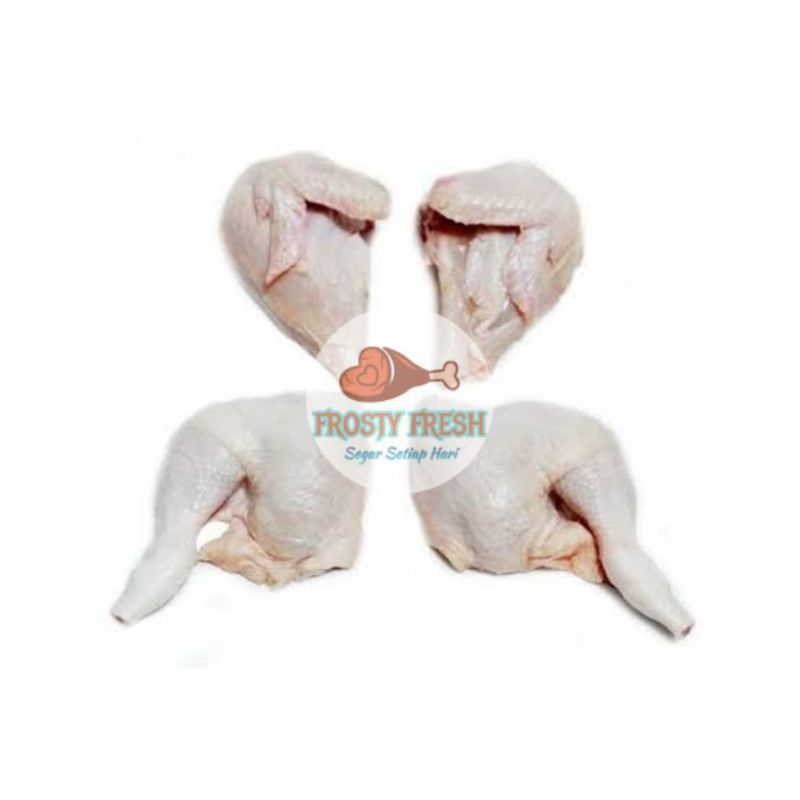 

Ayam Karkas Broiler 800 - 900 gr (free potong)