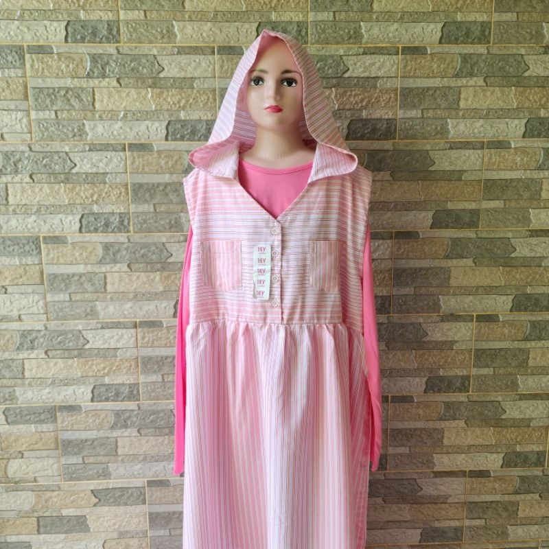 Baju Anak Perempuan Gamis Dress CARDINAL ORIGINAL