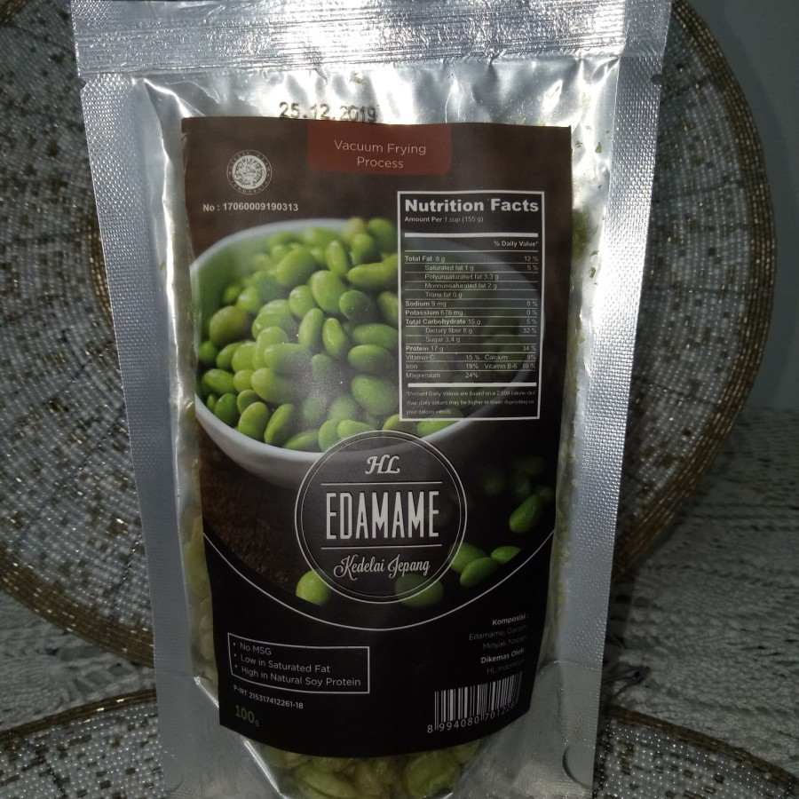 

SGS Edamame kacang kedelai jepang 100gr (siap saji)