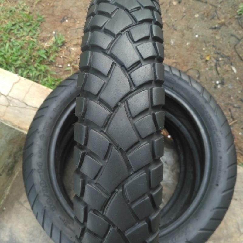 Ban motor semi cross ring17 ukuran 140/80-17 tubeless Swallow SB