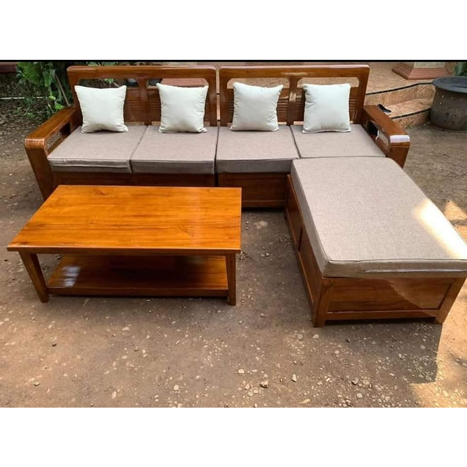 Promo Set Kursi Tamu Minimalis Moderen / kursi sofa tamu minimalis sudut / kursi sofa sudut jati