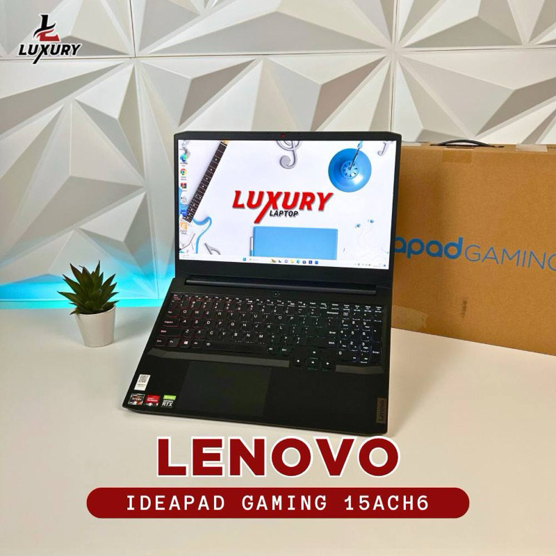 LENOVO IDEAPAD GAMING 3 RYZEN 7 5000 RTX 3060 16GB SSD GARANSI RESMI