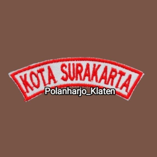 Lokasi Kota Surakarta / Kwarcab Kota Surakarta / Bordir Kota Surakarta