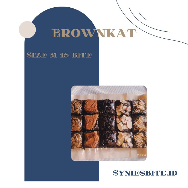 

BROWNIES SEKAT (BROWNKAT ISI 6 SEKAT/BITE )