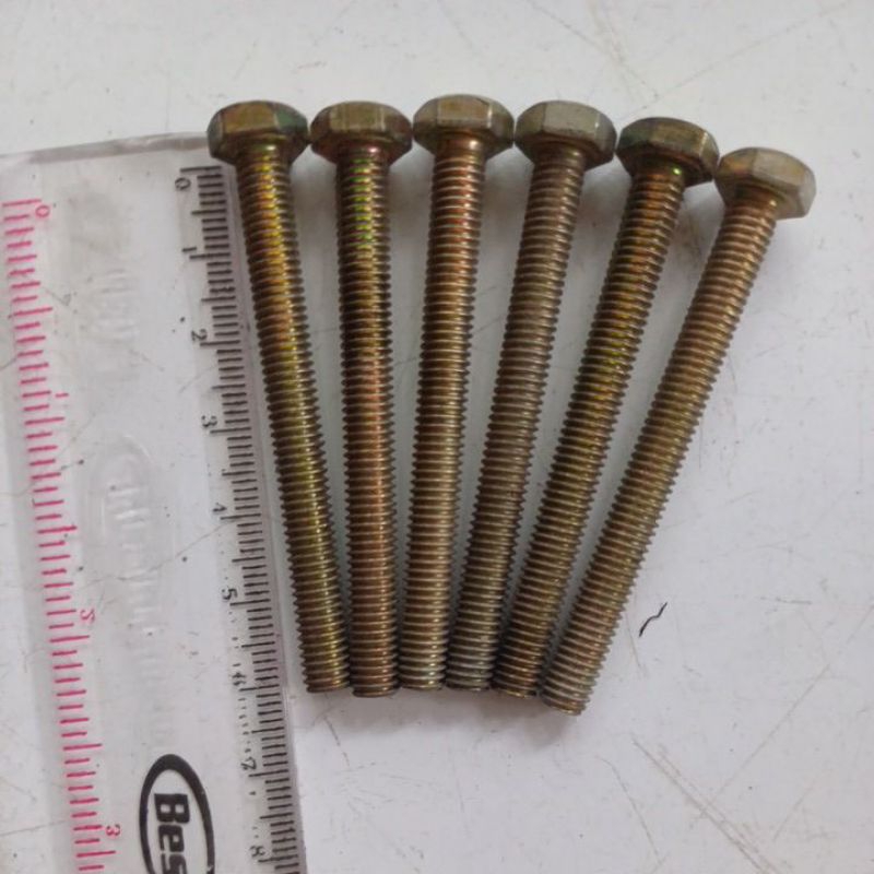baut10 full drat *panjang 6cm*