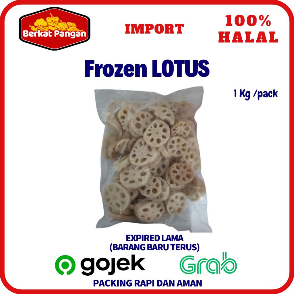 

Frozen Lotus / Akar Teratai 1 Kg