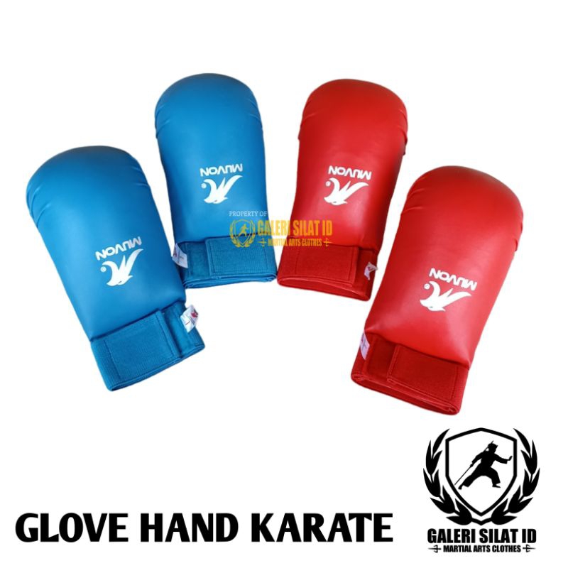 Sarung Tangan Karate Muvon - Hand Gloves Karate - Sarung Tinju Karate - Pelindung Tangan Karate