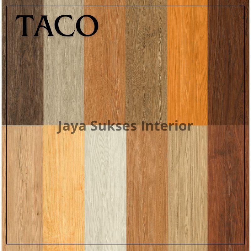 Lantai Vinyl Kayu TACO 3mm TV 3001 - TV 3014 / Box