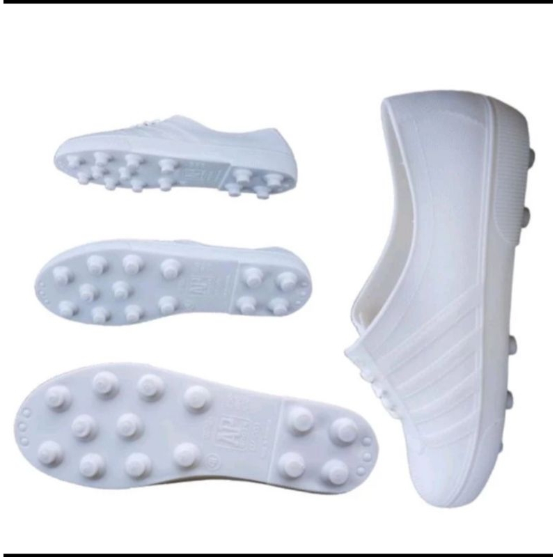Sepatu ap pool ap boots putih isi 6 pasang no random antara 37-43