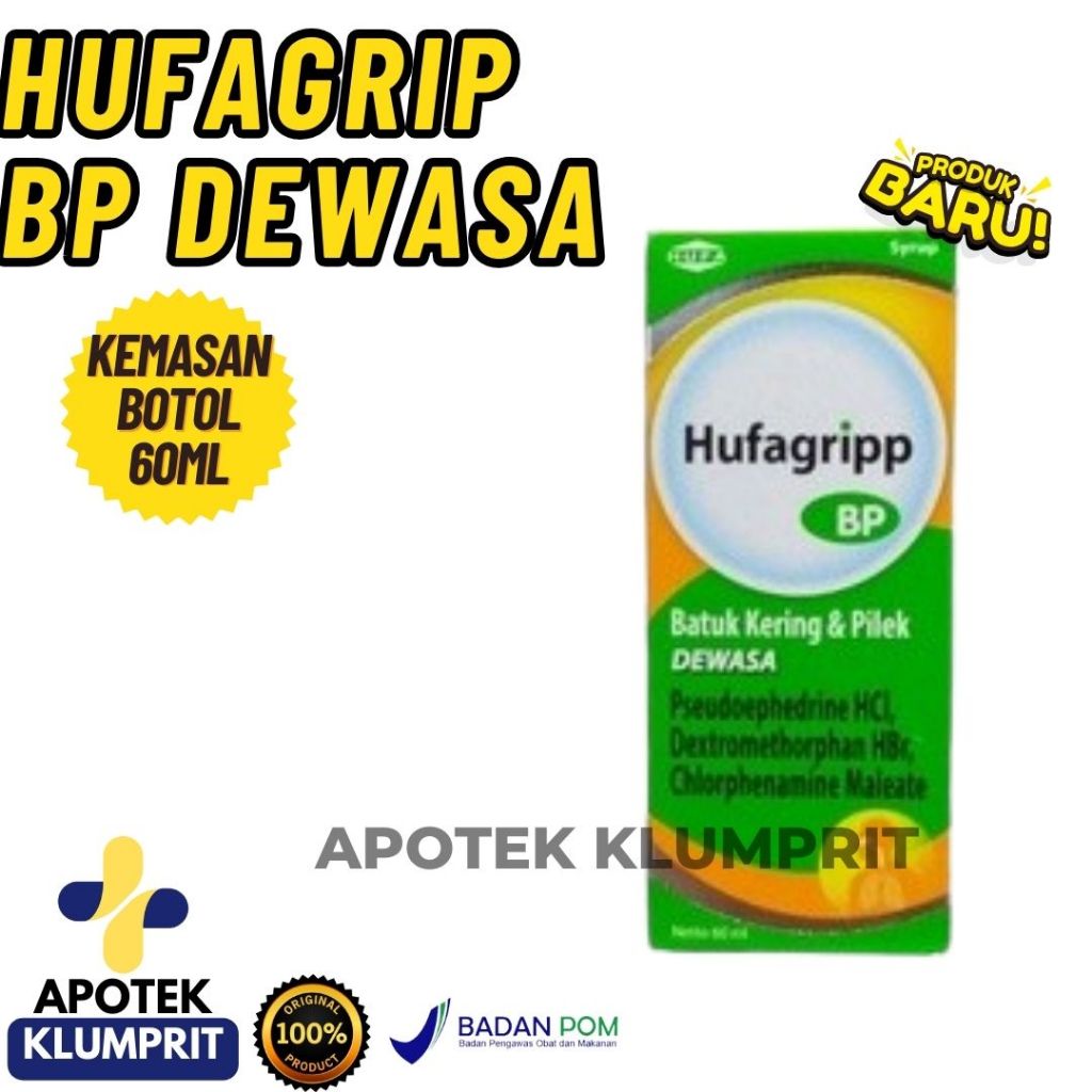 HUFAGRIP BP / BATUK KERING / FLU / PILEK