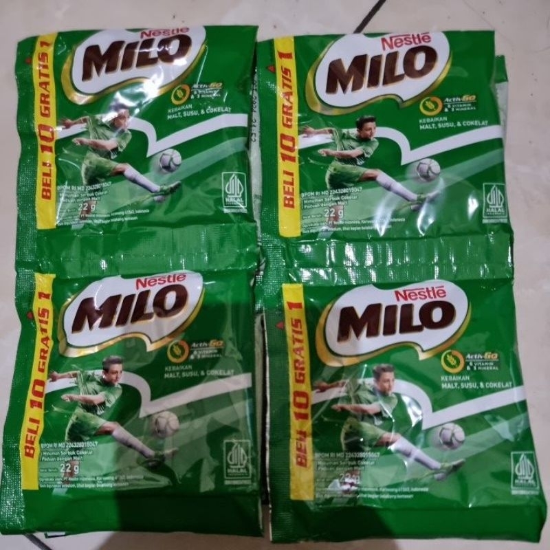 

Milo activego renceng 10sachet juni exp 2025