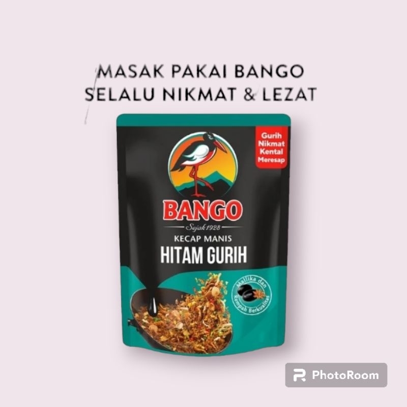 

[TERMURAH]BANGO KECAP MANIS HITAM GURIH 55g