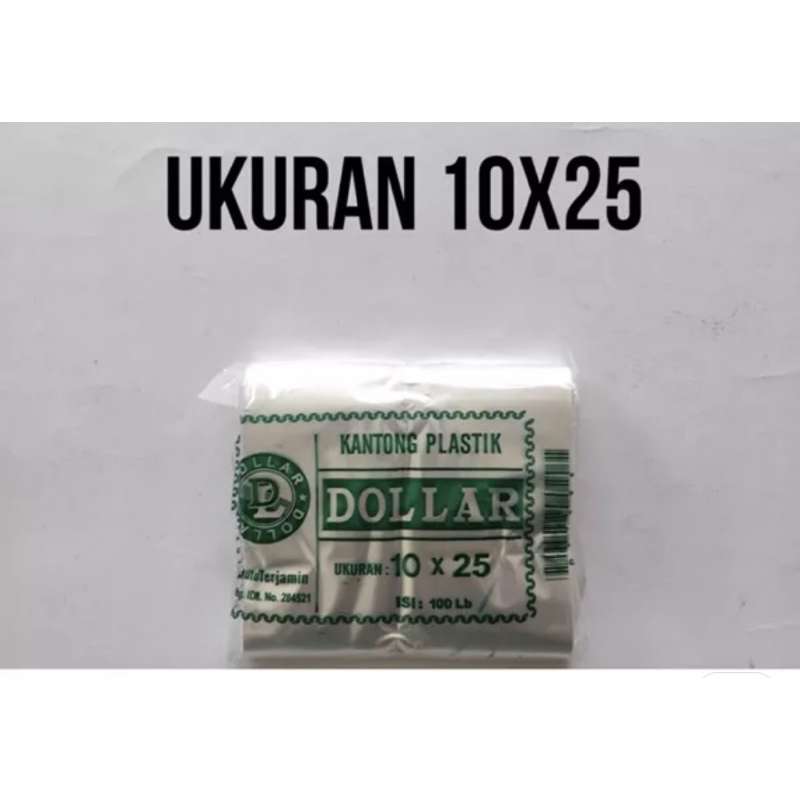 plastik dollar 1 pack
